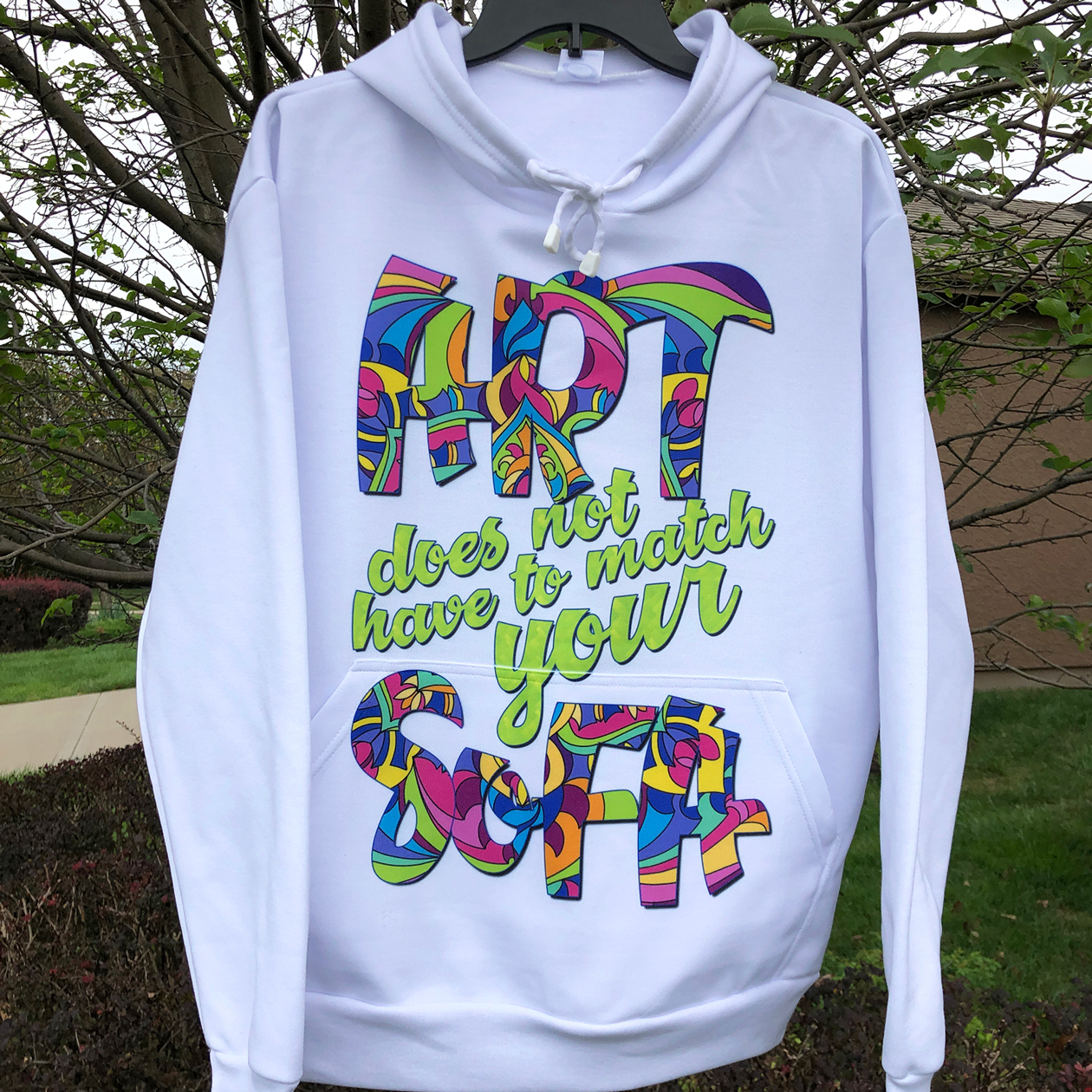 True Statement! made with sublimation printing