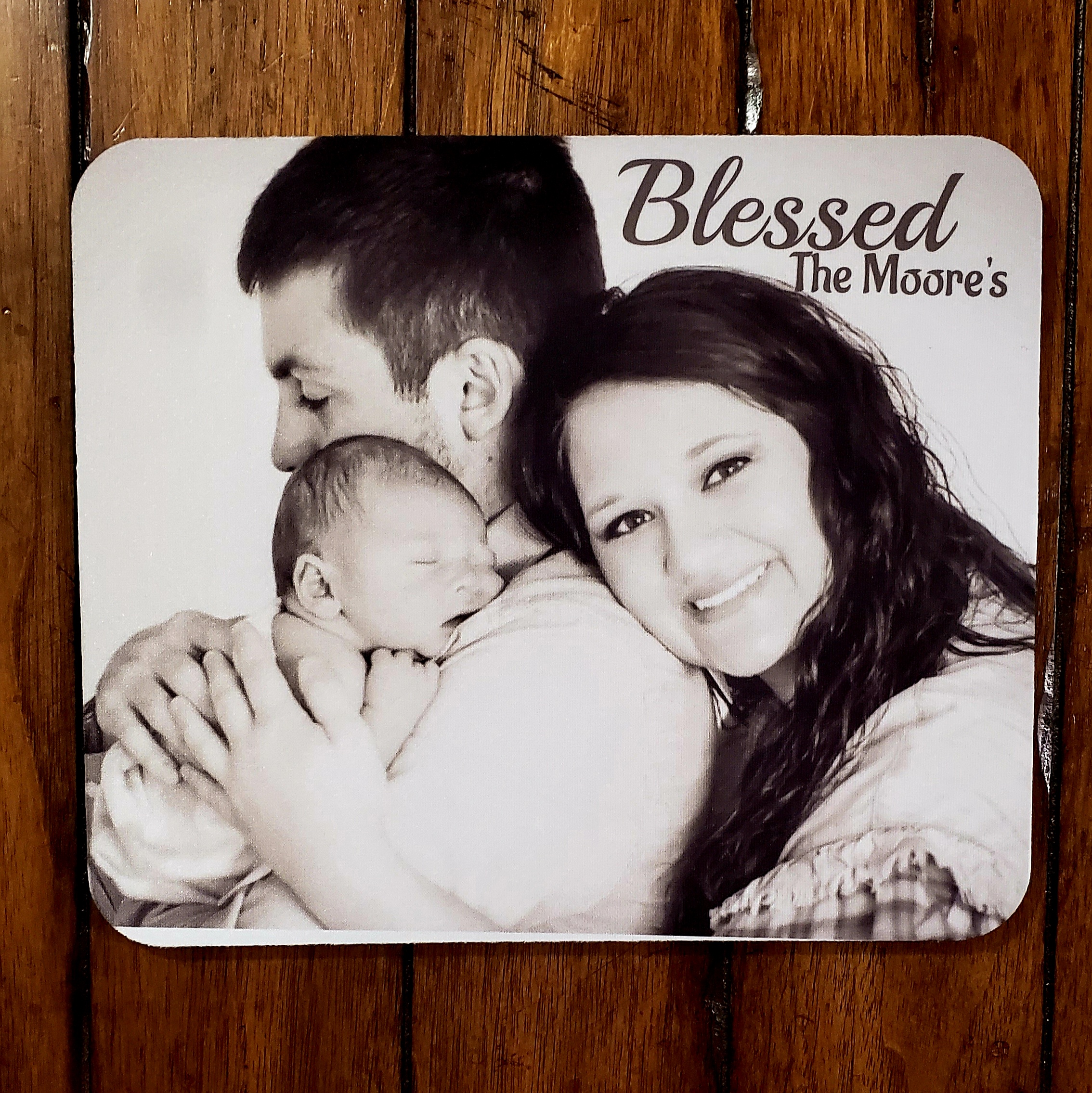 Personalized Mousepad made with sublimation printing