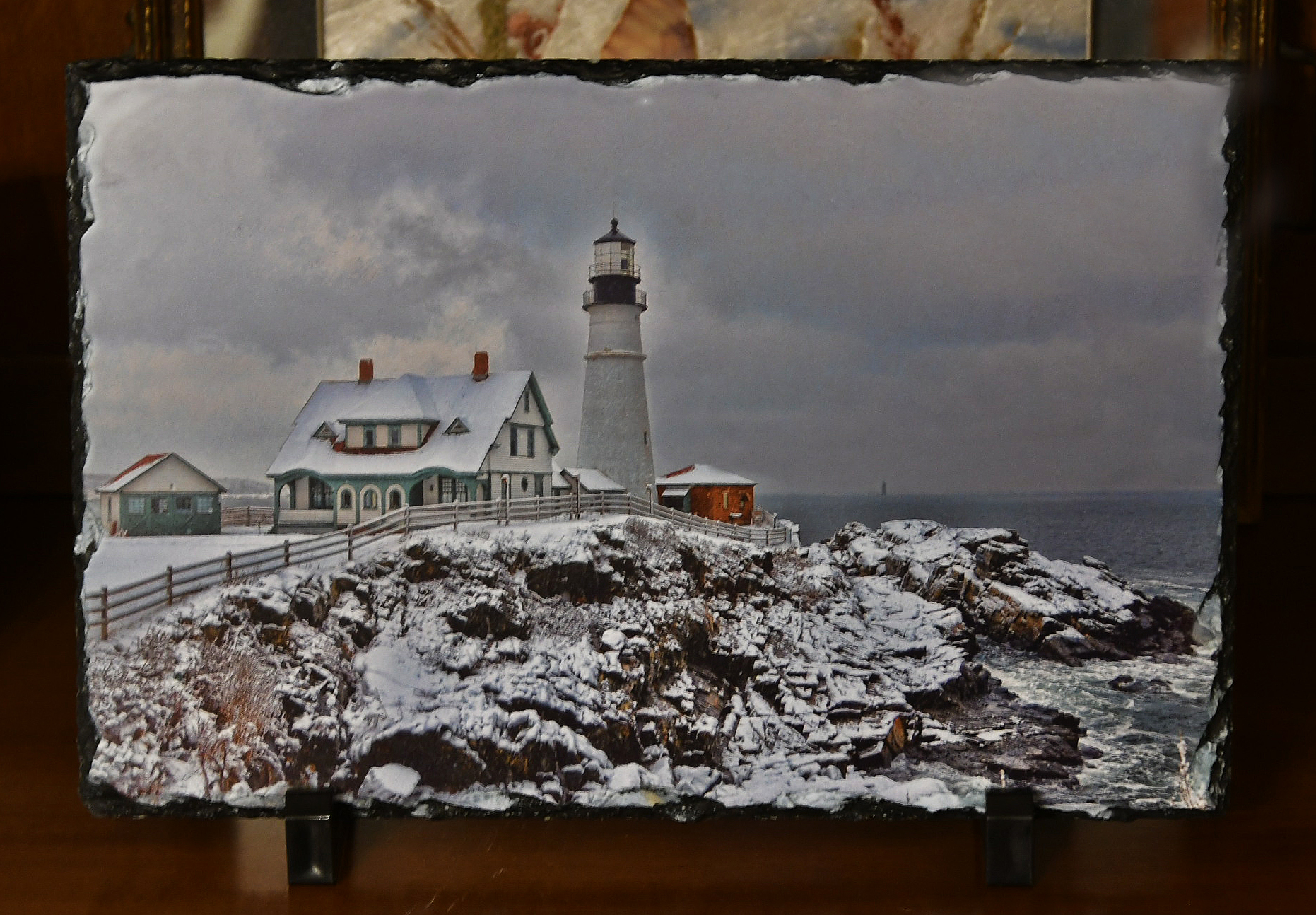 Portland Head Light made with sublimation printing