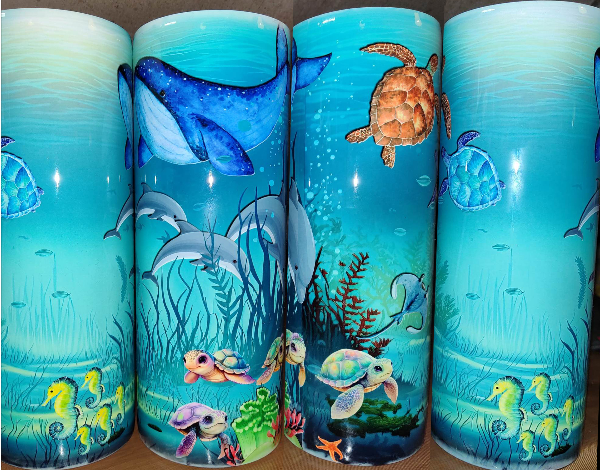 Life Under The Sea made with sublimation printing