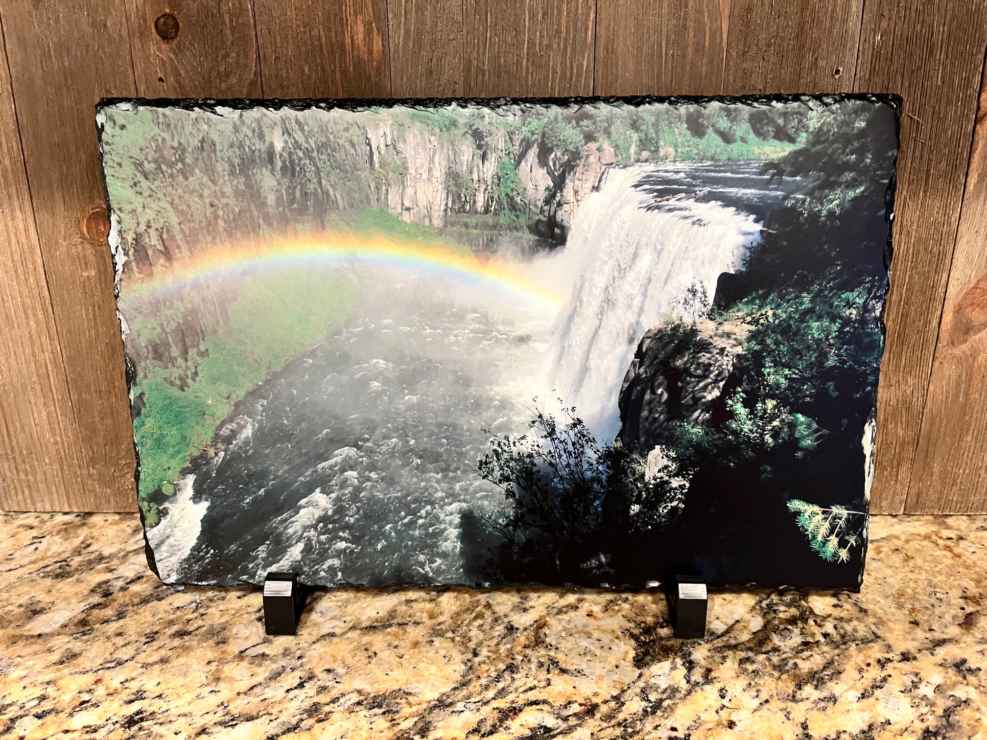 Mesa Falls made with sublimation printing