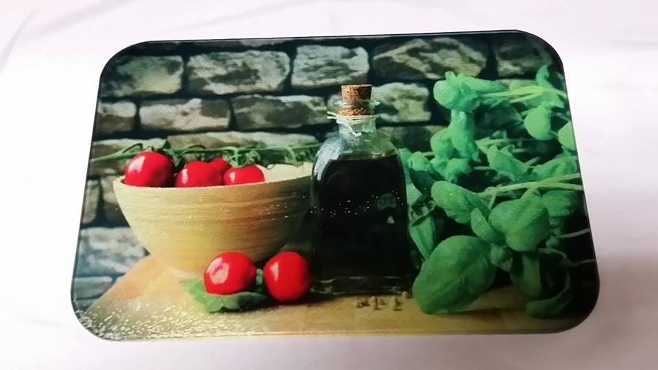 GLASS CUTTING BOARDS made with sublimation printing