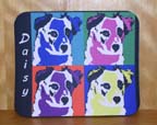Pop Art Mouse Pad made with sublimation printing