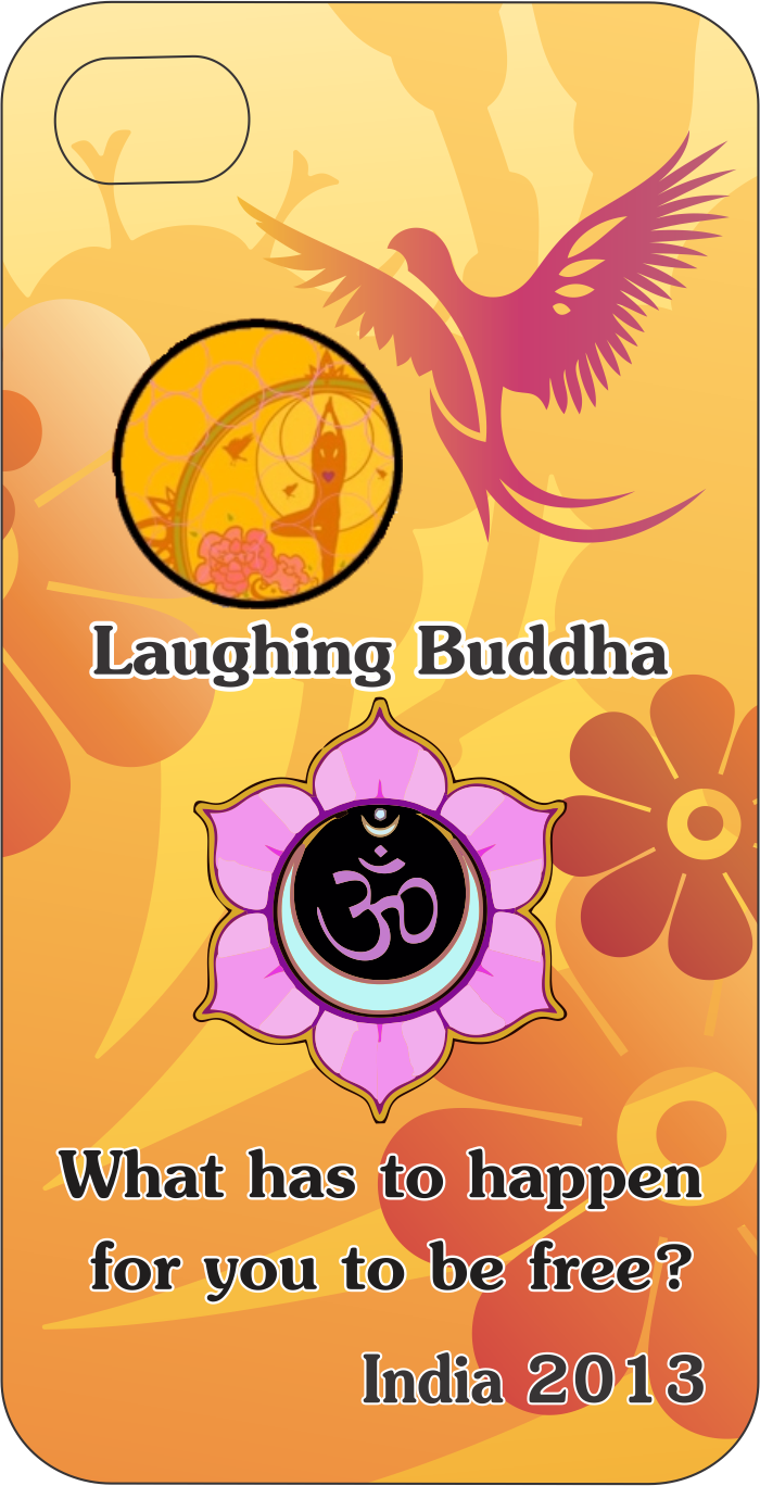 Laughing Buddha made with sublimation printing