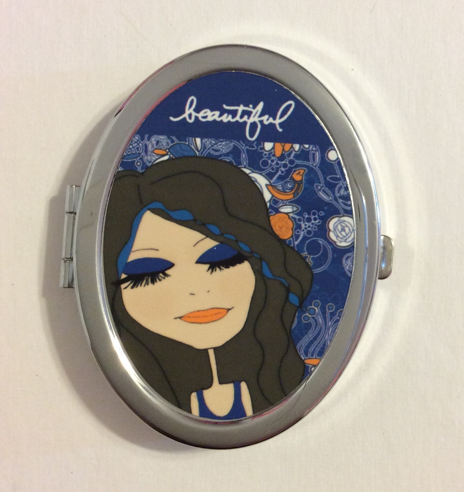 Compact Mirror made with sublimation printing