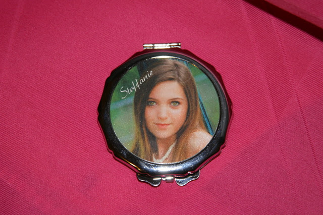 Steffanie's Compact made with sublimation printing