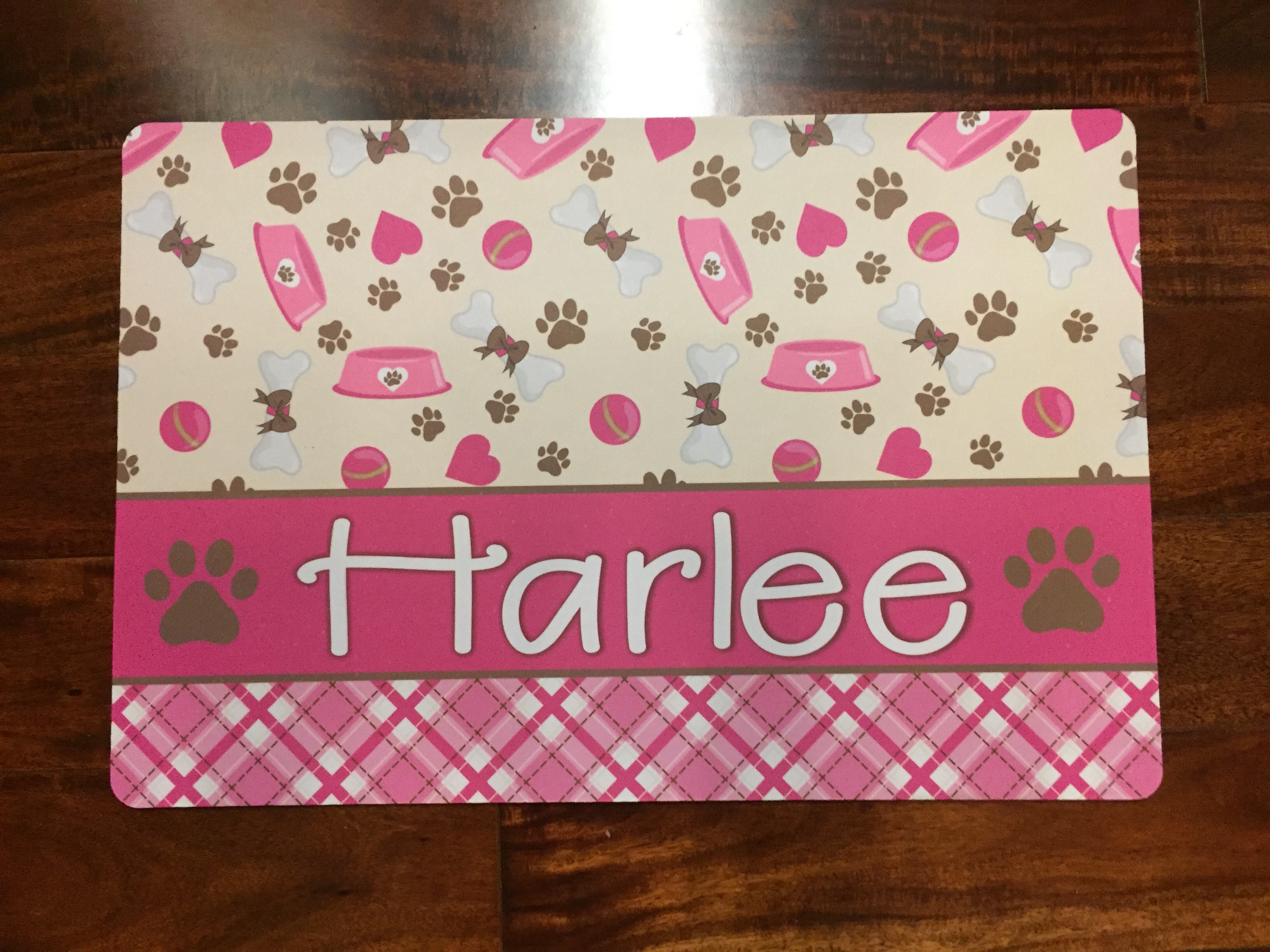 Pet Mat made with sublimation printing