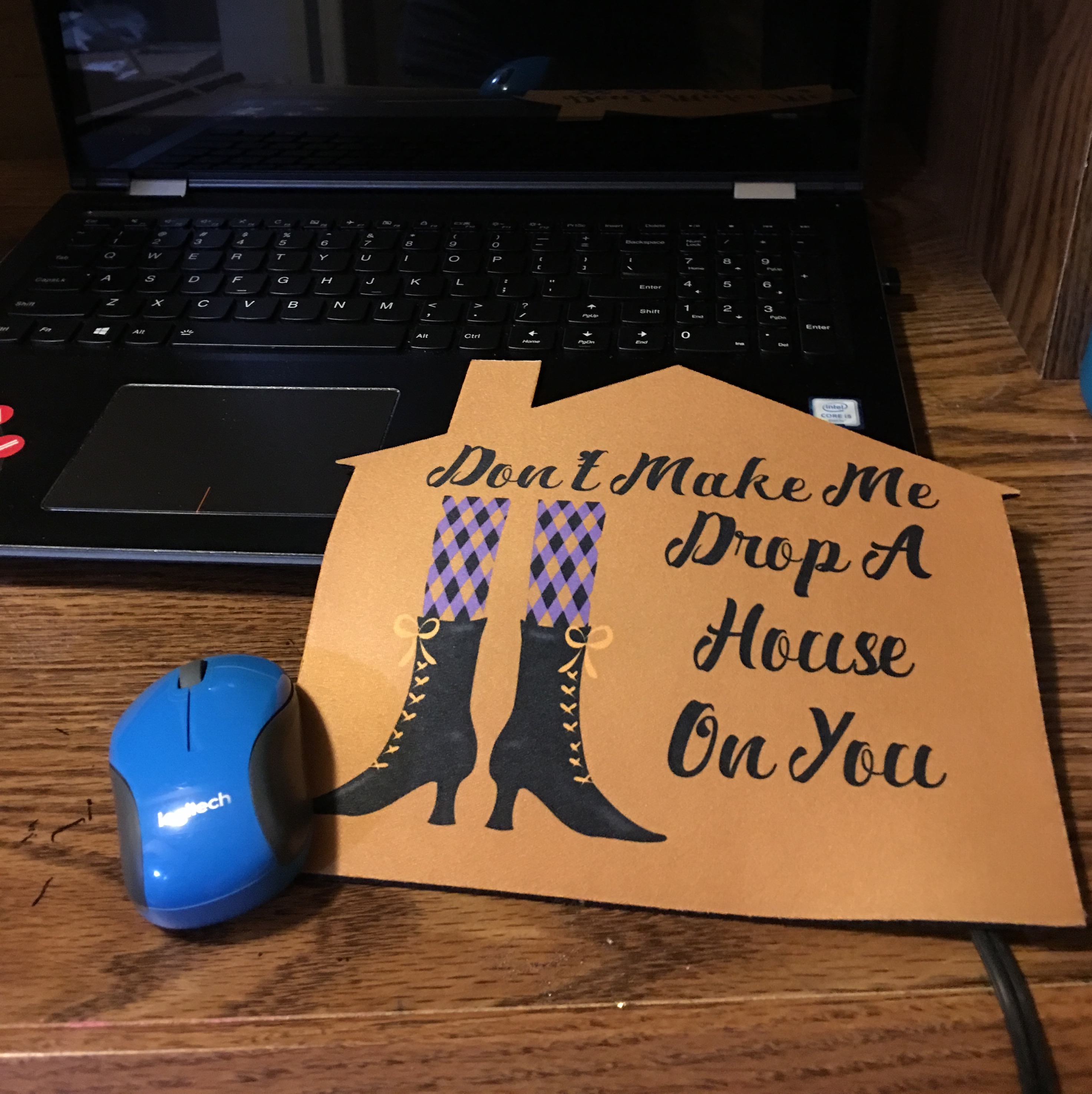 House Mouse Pad made with sublimation printing