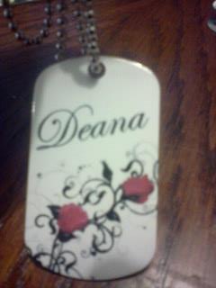 Double sided Dog tags made with sublimation printing