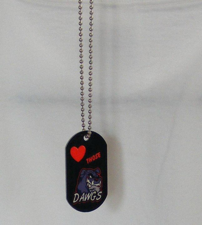 DAWG TAG made with sublimation printing