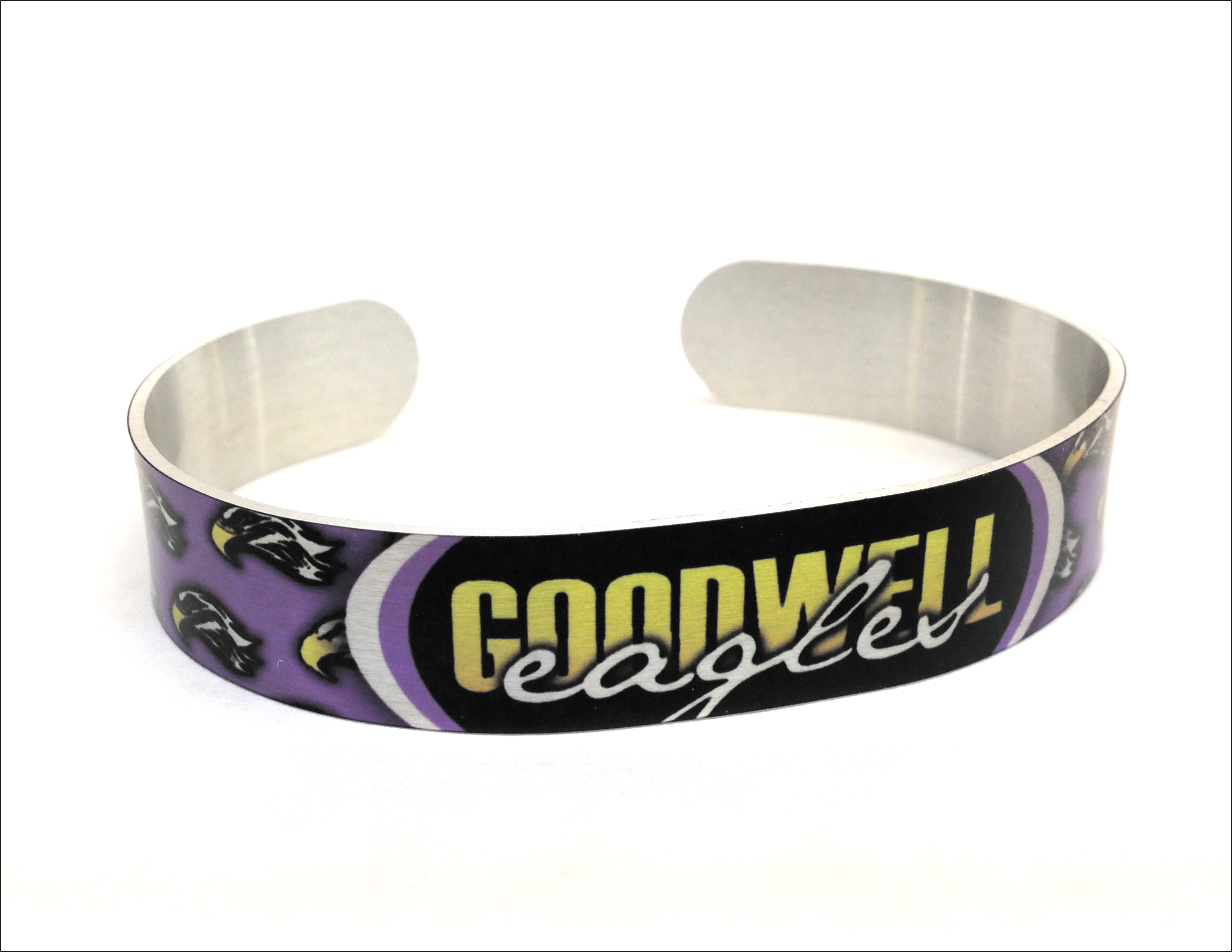 Eagle Small Cuff made with sublimation printing