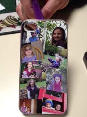 Photo iPhone Cover made with sublimation printing