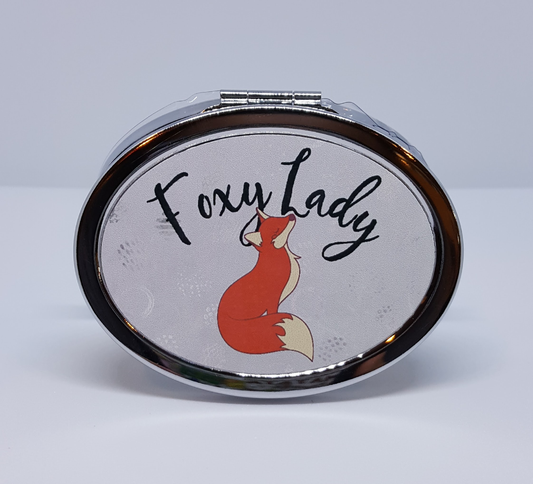 Mirror Compact made with sublimation printing