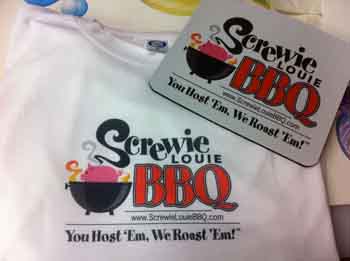 Screwie Louie made with sublimation printing