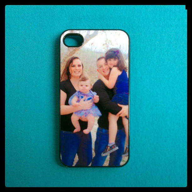 Family Photo iPhone Case made with sublimation printing