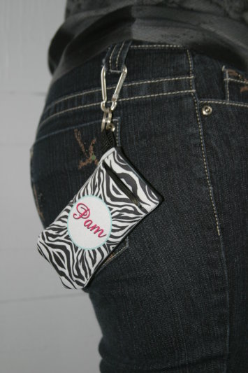 Zebra Cell Phone Case made with sublimation printing