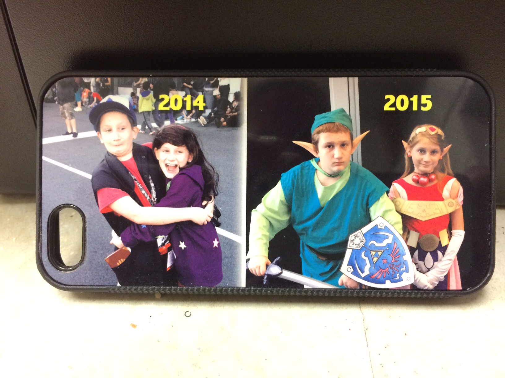 Cosplay iPhone Case made with sublimation printing