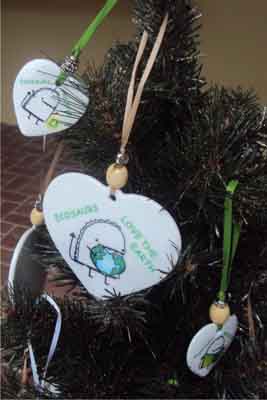 ThomasDesigns Ornaments made with sublimation printing