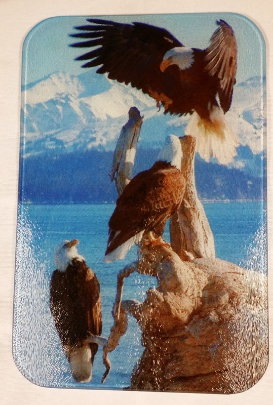 BALD EAGLES made with sublimation printing