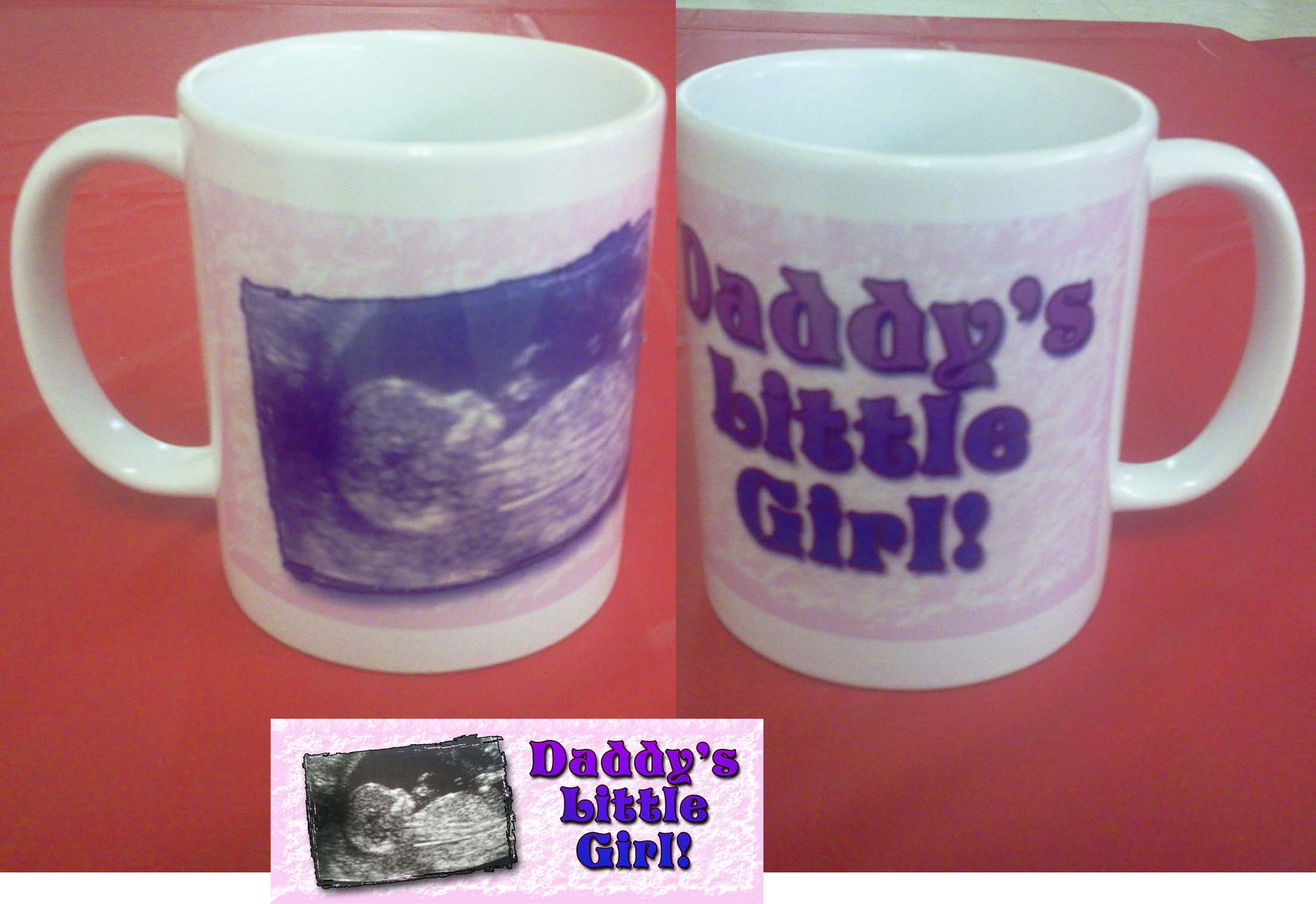 Baby Mug made with sublimation printing