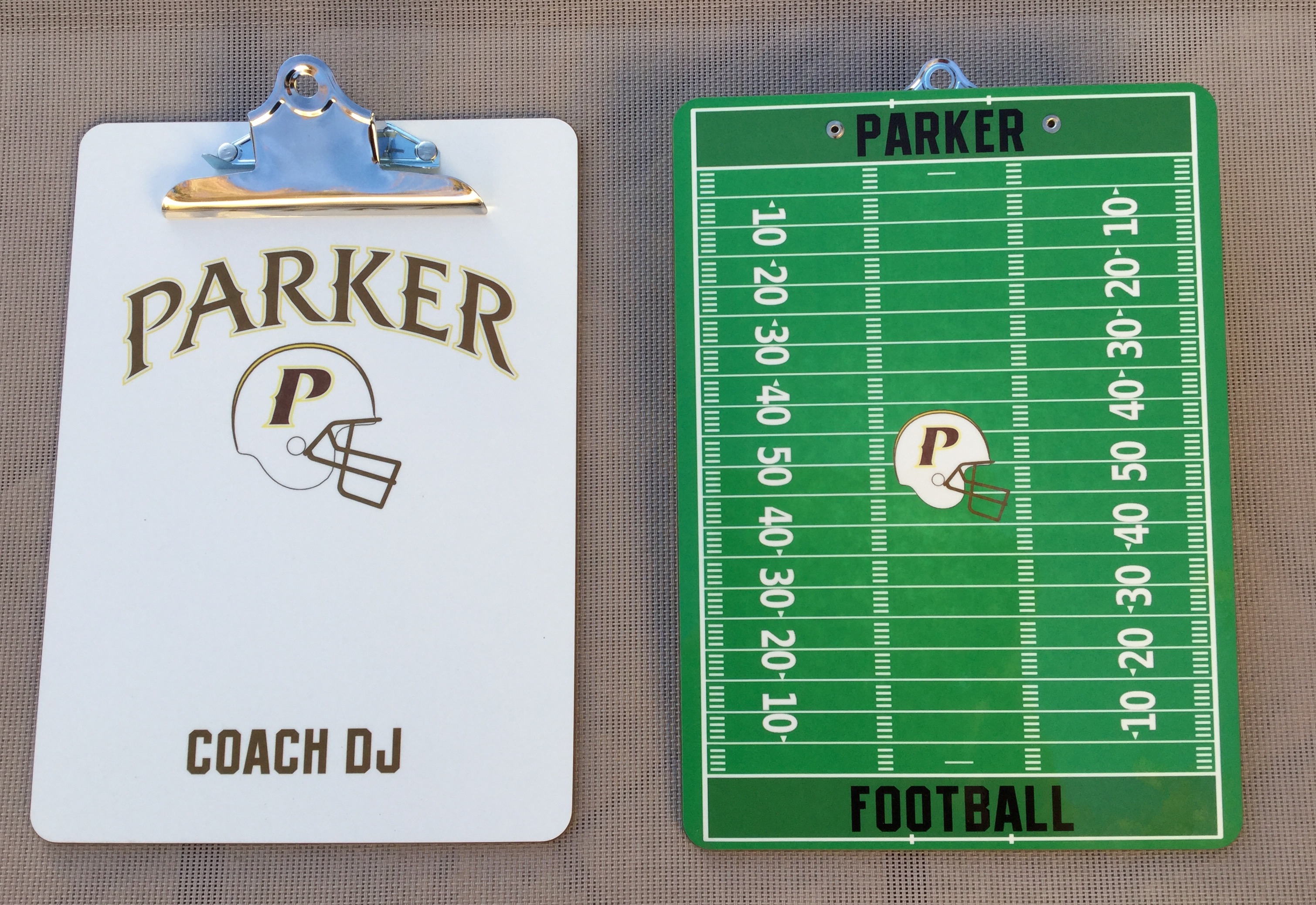 Sports Clipboard made with sublimation printing