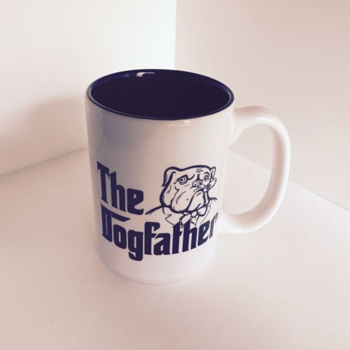 The Dogfather Coffee Mug made with sublimation printing