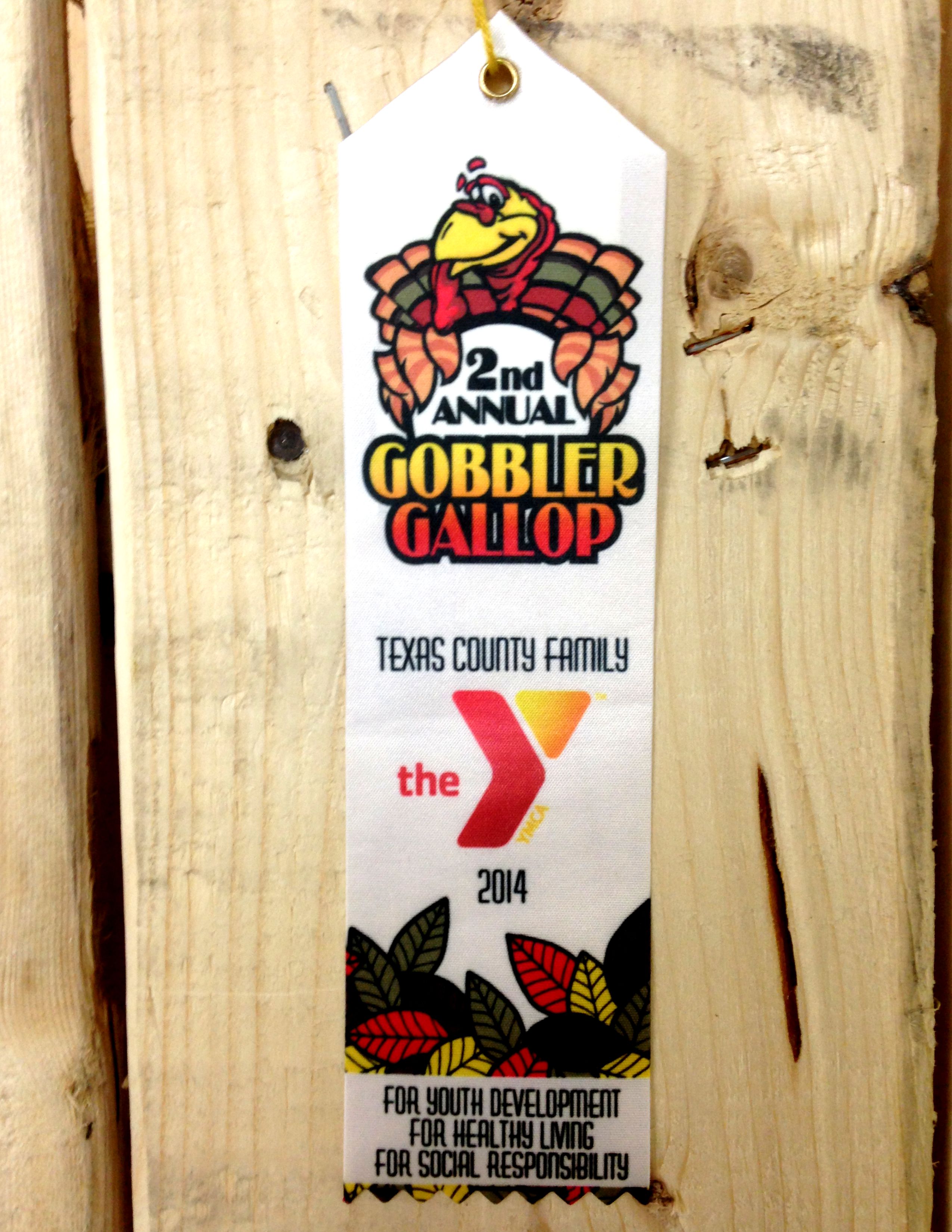 Gobbler Gallop made with sublimation printing