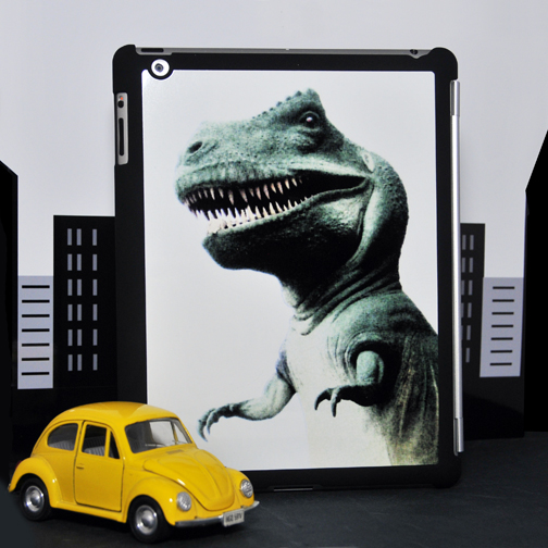 Dinosaur iPad Case made with sublimation printing