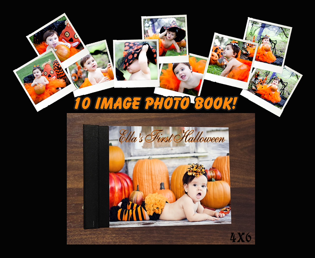 Halloween Book made with sublimation printing