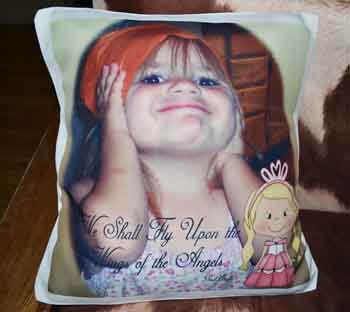 Pillow Sham made with sublimation printing