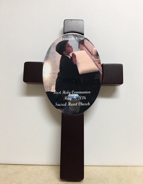 First Holy Communion made with sublimation printing