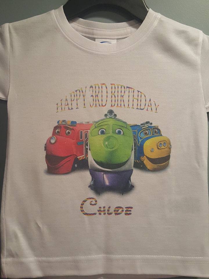 Birthday Shirt made with sublimation printing