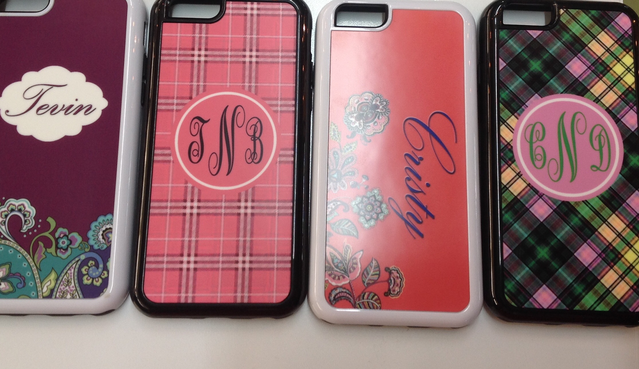 Phone Cases made with sublimation printing
