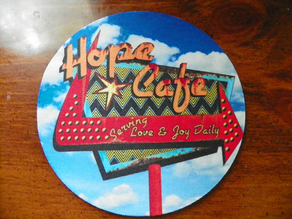 Rubber Backed Coaster made with sublimation printing