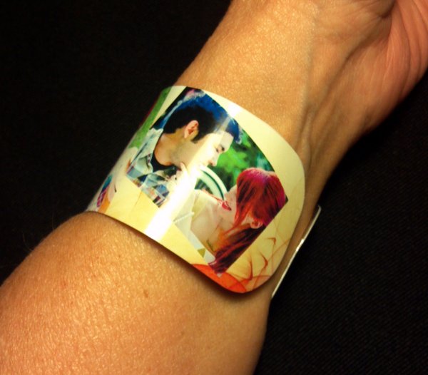 Dynasub cuff made with sublimation printing
