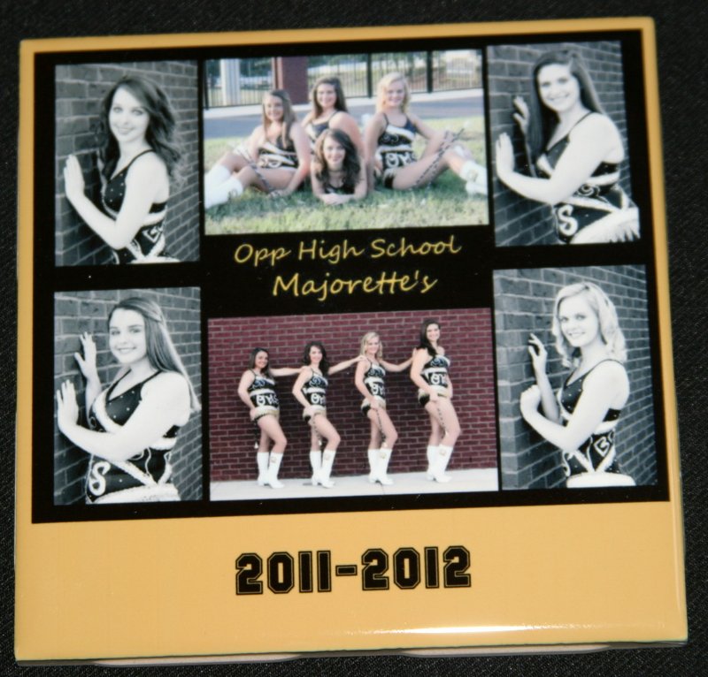 OHS Majorettes Tile made with sublimation printing