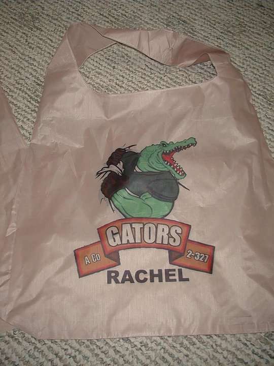 Gator Totes made with sublimation printing