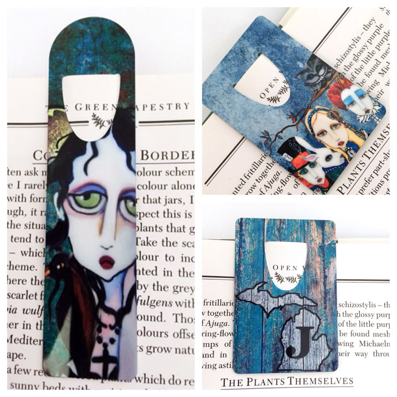 Bookmarks made with sublimation printing
