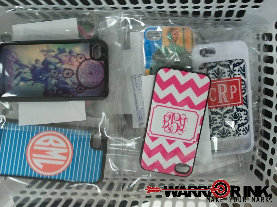 Cell Phone Cases made with sublimation printing