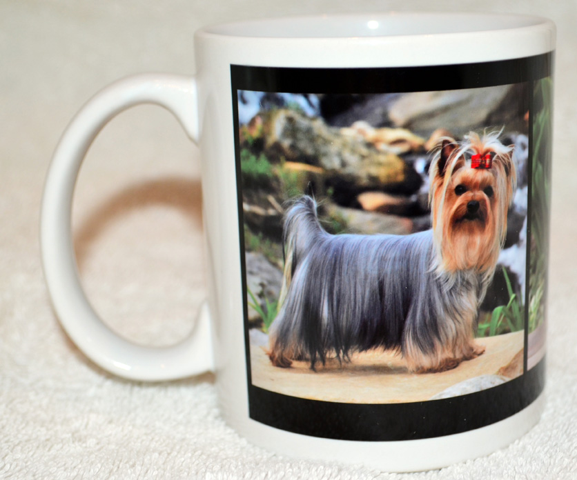 ceramic coffee mug made with sublimation printing