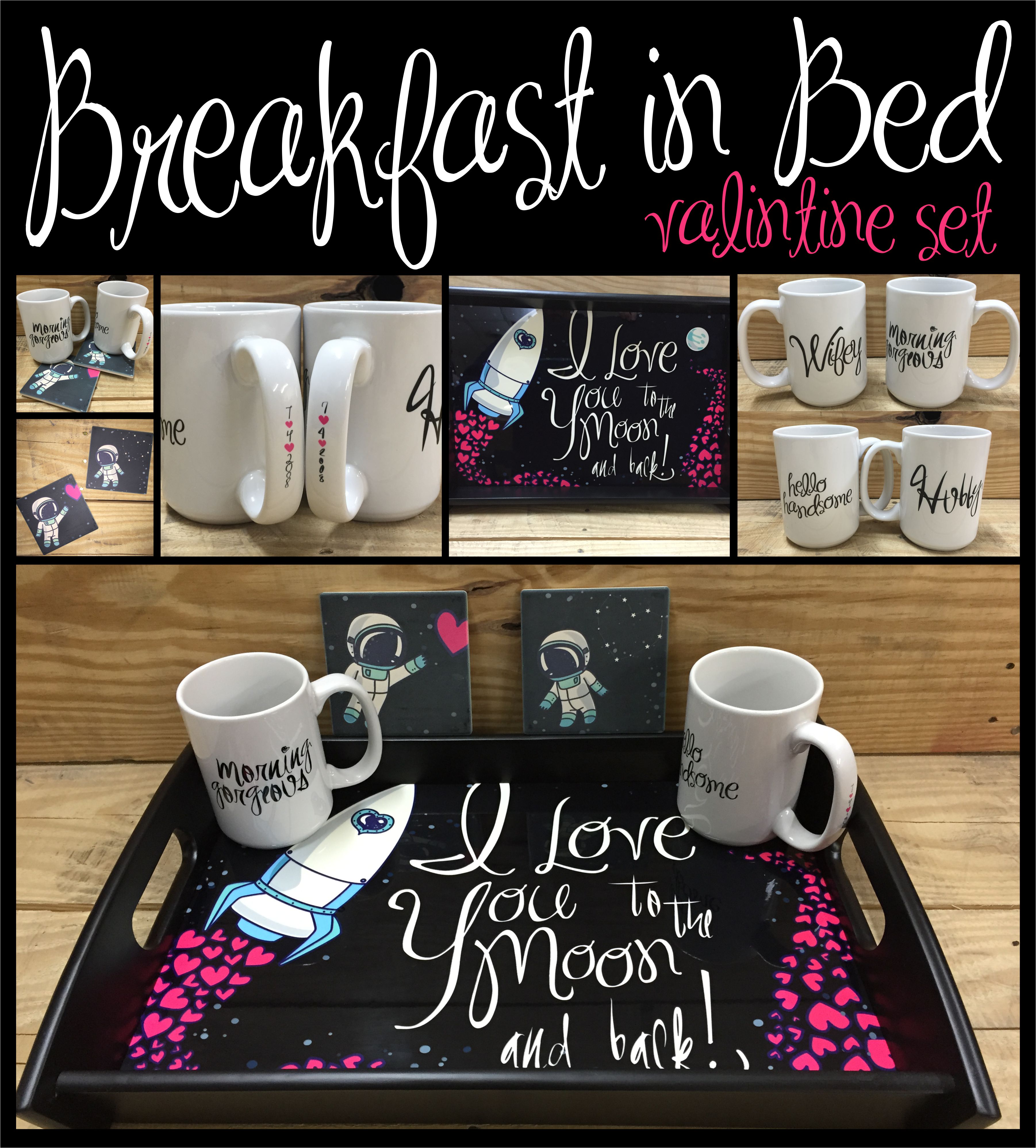 Breakfast In Bed made with sublimation printing