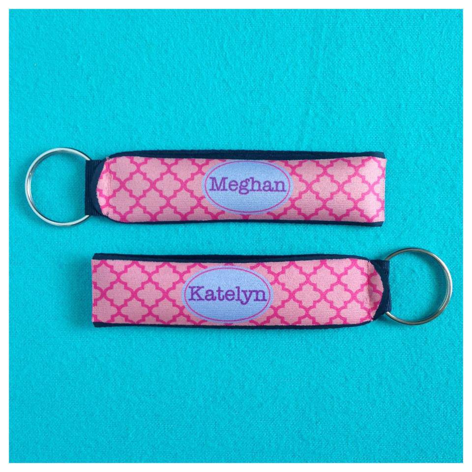 custom keyfobs made with sublimation printing