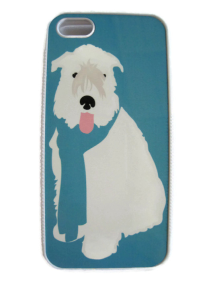 Wheaten Terrier iPhone 5 Case made with sublimation printing