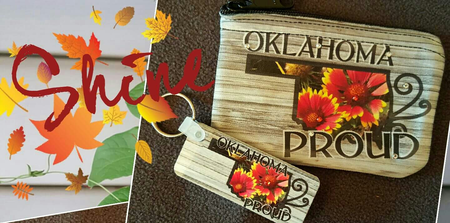 Oklahoma Proud! made with sublimation printing