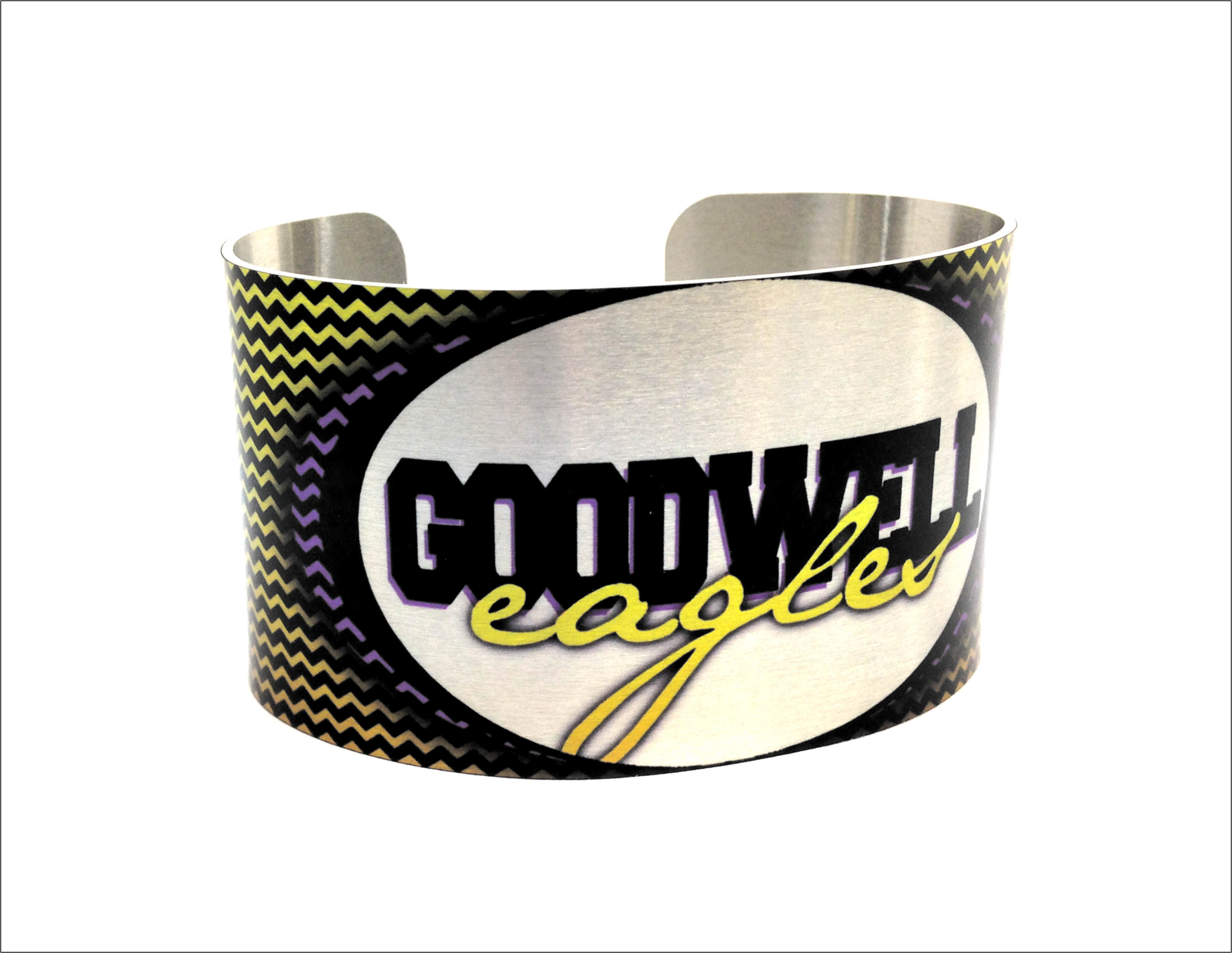 Eagle Large Cuff made with sublimation printing