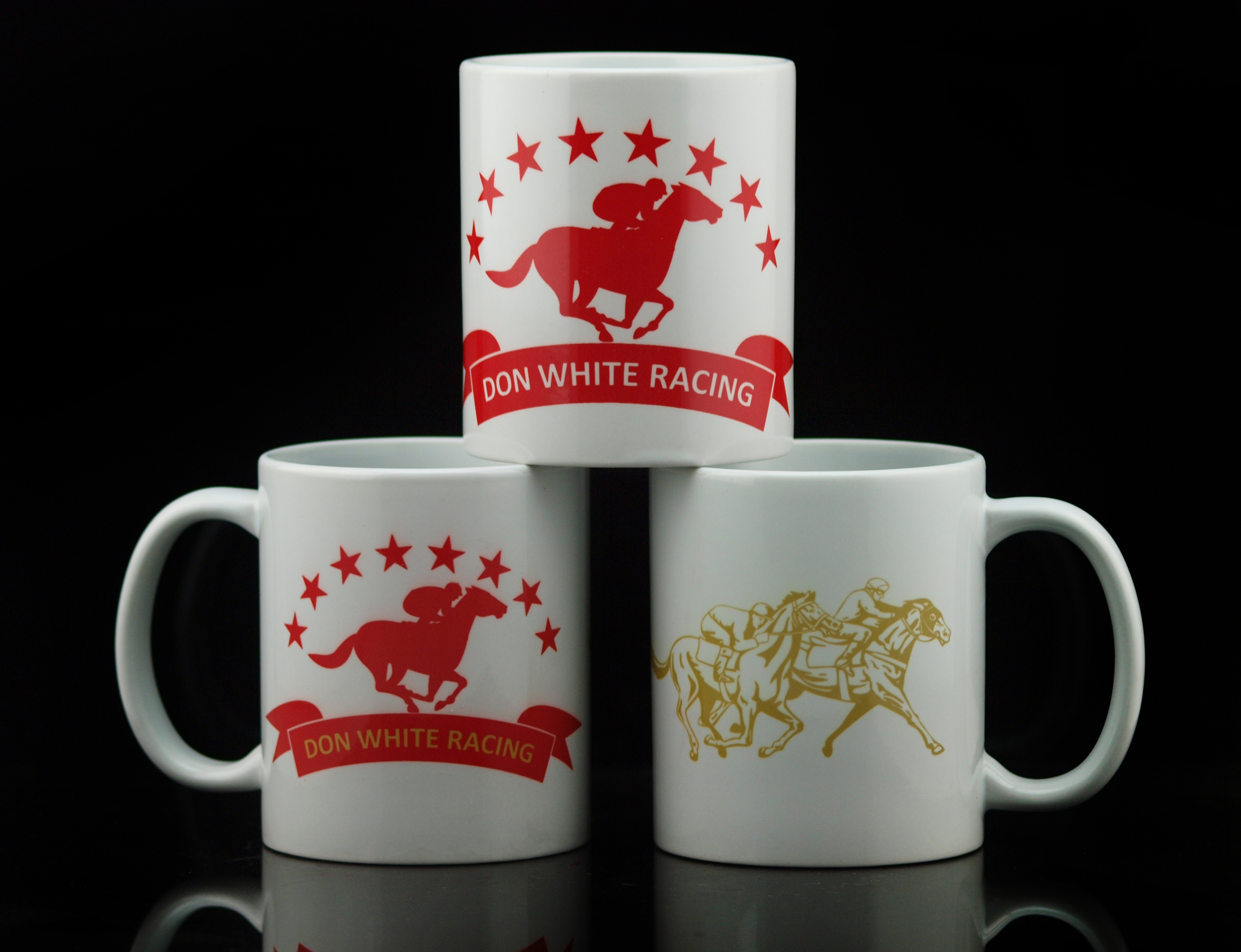 Business Mugs made with sublimation printing
