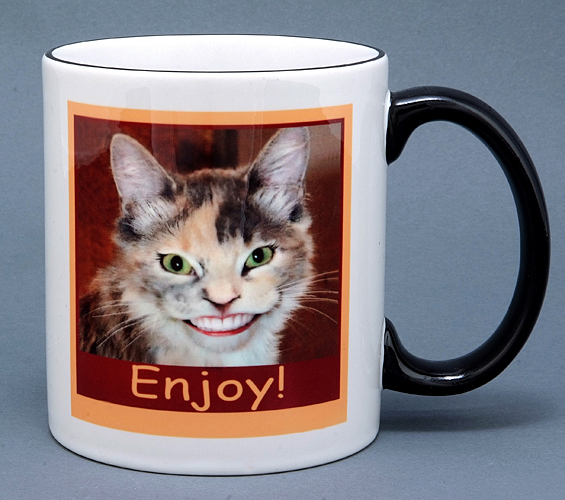 Enjoy made with sublimation printing