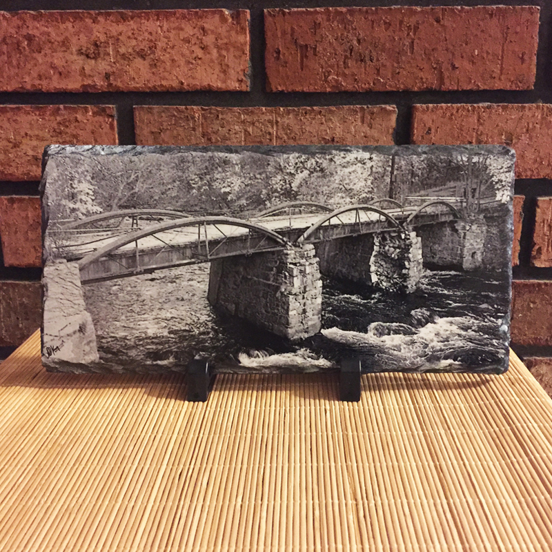 Old Time Bridge made with sublimation printing