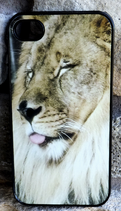 Elephant Eye IPhone 4 cover made with sublimation printing