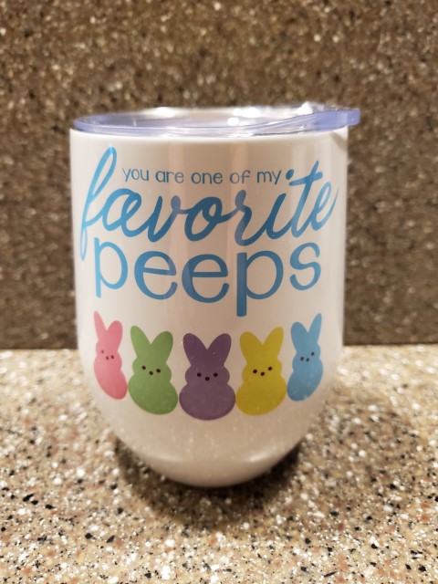 Peeps! made with sublimation printing